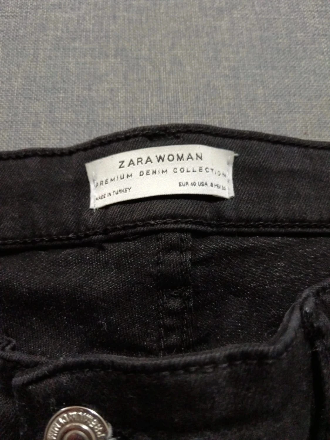 Black Zara jeans size 40 C62 – photo 3